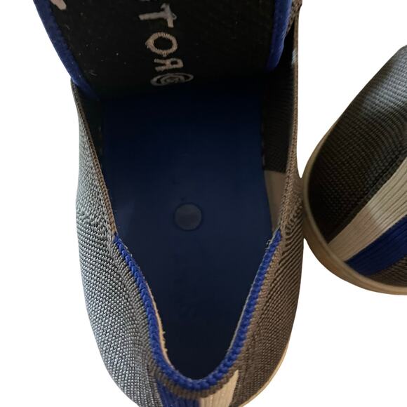Rothy’s Women's 11 The Sneaker In Grey Slip On Casual Comfy Neutral - Picture 9 of 9
